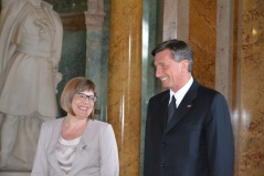 29 May 2014 The National Assembly Speaker and the President of the Republic of Slovenia 